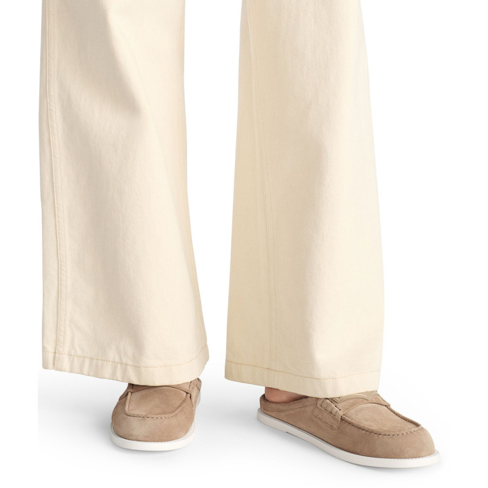 Dior Boy Mule Corde Beige Suede Leather Backless Slip On Logo Loafer Flat 42 - Picture 5 of 16